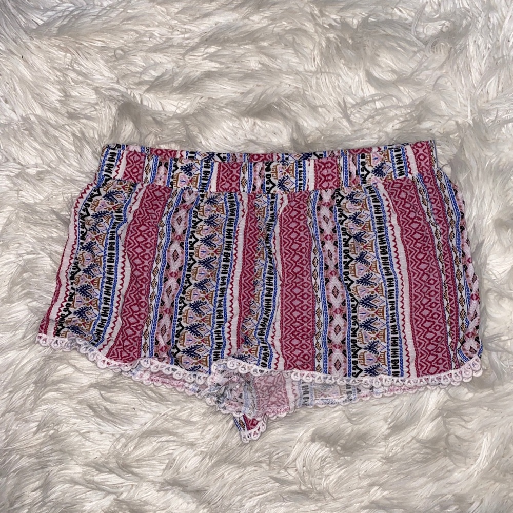 Pink/purple cute comfy shorts